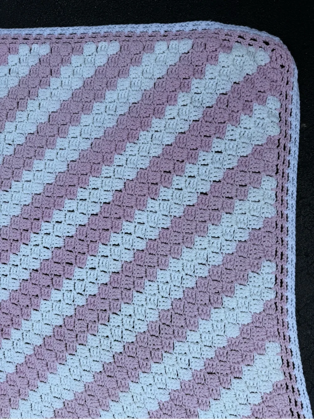 Soft Pink & White Striped Baby Blanket - Kids Accessories